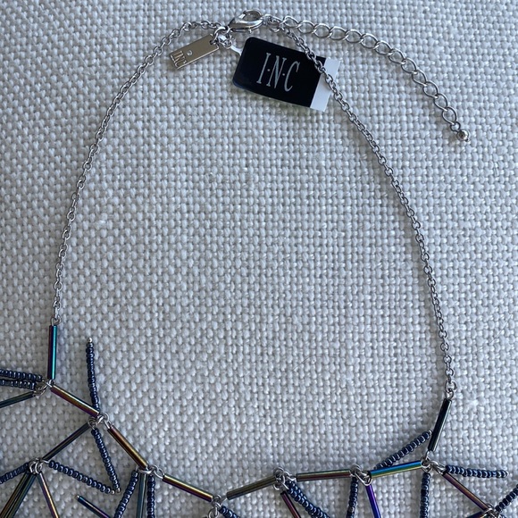 NWT I.N.C International Concepts Bugal Shaky Statement Princess Necklace - Picture 4 of 6